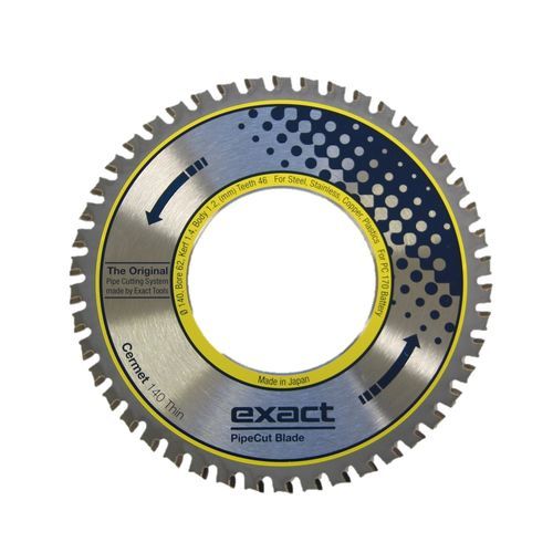 Lâmina para serra circular - Cermet 140 THIN - Exact Tools Oy - de corte de seccionamento / em cermet / para aço inoxidável