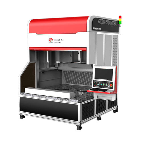 Máquina perfuradora por laser - SCM3000 - Wuhan Sunic Photoelectricity Equipment Manufacture Co., Ltd - para painéis LGP