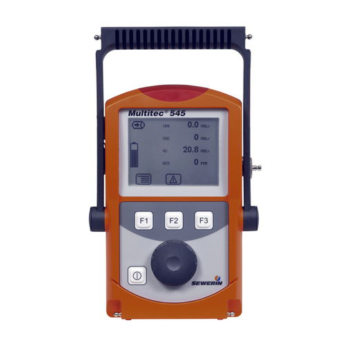 Detector multigás - Multitec® 545 - Hermann Sewerin GmbH - de metano / de dióxido de carbono / H2S