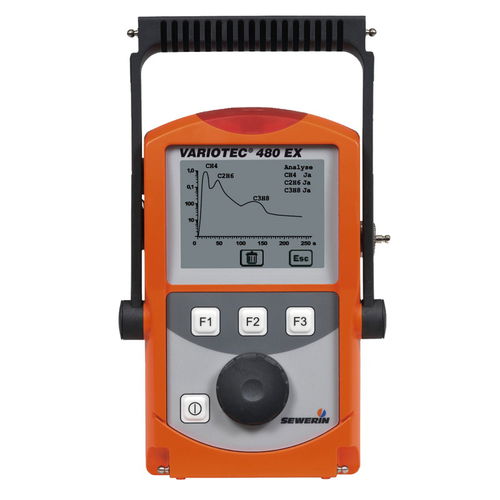 Detector de vazamento eletroquímico - VARIOTEC EX series - Hermann Sewerin GmbH - de gás / portátil / com visor digital