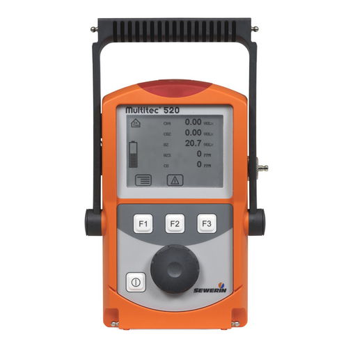 Detector de gás - Multitec 520 - Hermann Sewerin GmbH - multigás / eletroquímico / de difusão