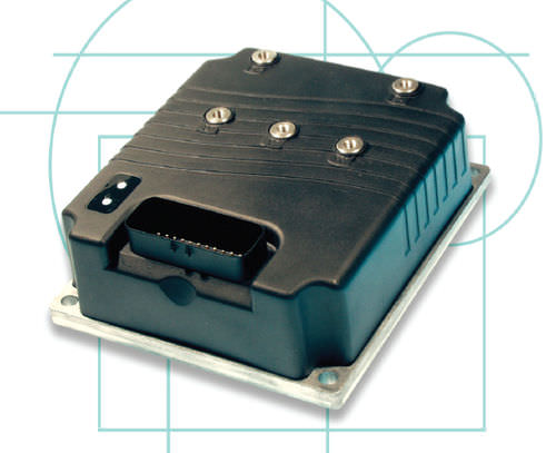 Controlador de velocidade para motor CA - 24 - 48 V, 70 A, IP65 | 1222 - Curtis Instruments