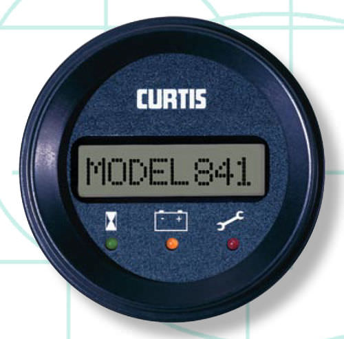 Indicador de descarga - 12 - 15 VDC, max. IP65 | 840 - Curtis Instruments - de LED / para montagem em painel / para bateria