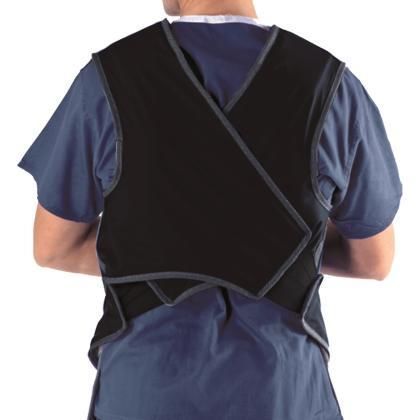 Avental resistente às radiações - Teledyne ICM - para uso médico / unissexo / preto