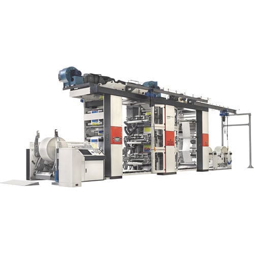 Impressora flexográfica em linha - soloprint - Lohia Corp Limited - de 4 cores / de 6 cores / para papel