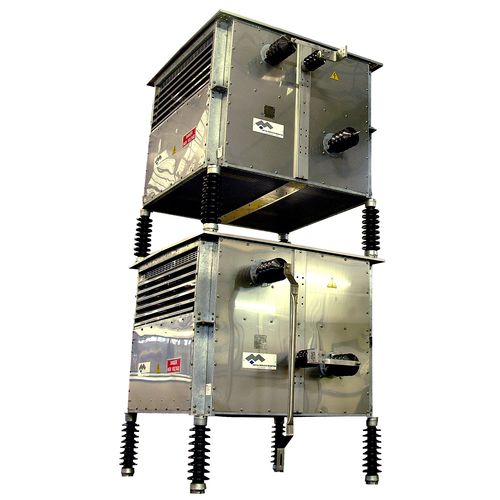 Resistor de alta corrente - METAL DEPLOYE RESISTOR - com caixa de aço inoxidável / de piso / de filtração