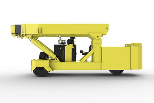 Guindaste móvel - TWINLIFT series - LIFT SYSTEMS, INC. - de elevação / compacto