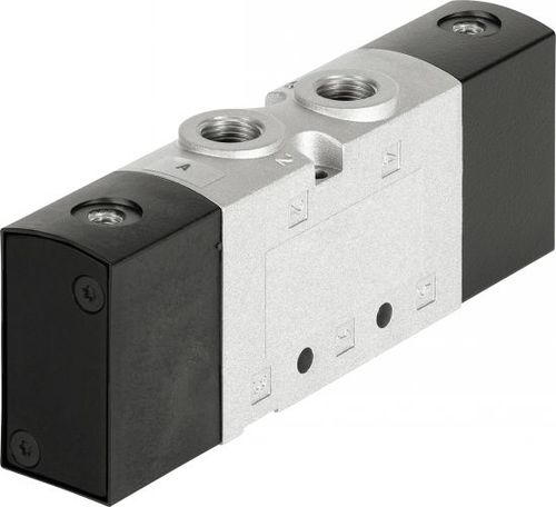 Válvula direcional pneumática spool - H12C-5/2-P/P - Michaud Chailly - de acionamento pneumático / de 5/2 vias / com mola de retorno