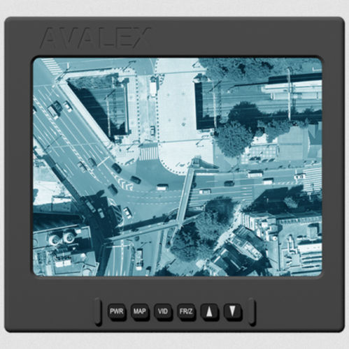 Display LCD - AVM4065  - MERCURY SYSTEMS - em cores / 640 x 480 / de controle
