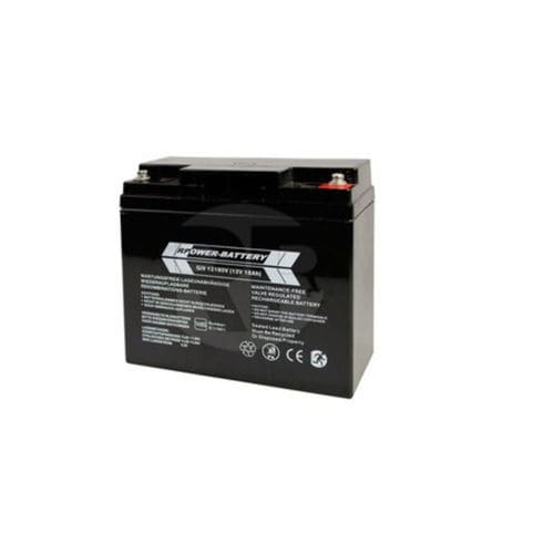 Bateria AGM - GIV12180V - RP-Technik - RPower Batteries - retangular / CE / ISO