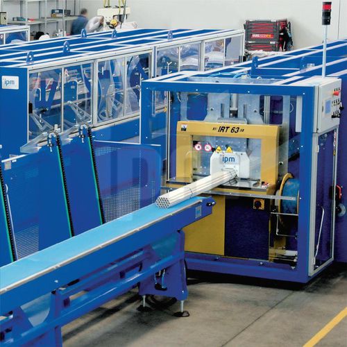 Máquina embaladora automática - IRT series - IPM ITALIAN PLASTIC MACHINERY - controlada por CLP / em linha / para tubos