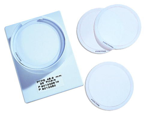 Membrana de filtragem do ar - PM 2.5  - Whatman - em PTFE / de alto rendimento