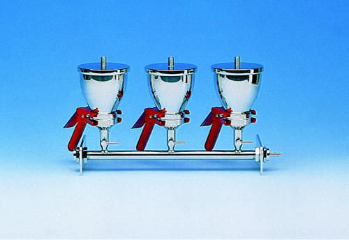 Distribuidor manifold multivias - AS series - Whatman - em aço inoxidável / para vácuo
