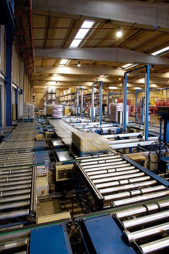 Sistema transportador para a indústria de alimentos e bebidas - MECALUX - industrial / para encomendas / para bebidas