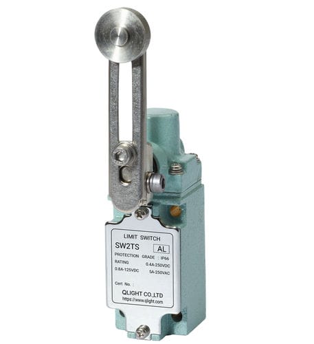 Chave fim de curso para grua - SW2TS-AL - Qlight Co., Ltd. - para transportador / IP66 / com alavanca de rolo