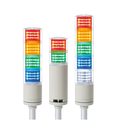 Coluna luminosa de LED - QTC70L - Qlight Co., Ltd. - intermitente / contínua / de 5 cores
