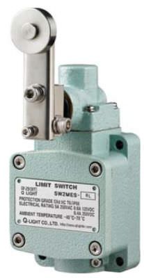 Chave fim de curso IP67 - SW2MS-RL - Qlight Co., Ltd. - com alavanca de rolo