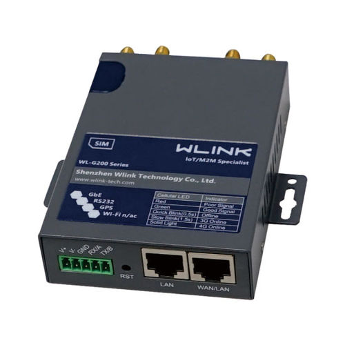 Roteador de vigilância por GPS - G200-LF12 GPS | Global - Shenzhen Wlink Technology Co., LTD - celular / 4G LTE / Gigabit Ethernet