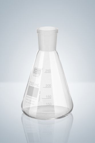 Frasco Erlenmeyer - 25 - 2 000 ml - Hirschmann Laborgeräte GmbH & Co. KG - em vidro borossilicato
