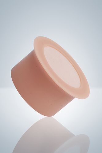 Tampa (cap) redonda - SILICOSEN® series - Hirschmann Laborgeräte GmbH & Co. KG - em silicone
