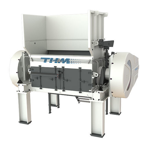 Triturador primário - XL series - THM recycling solutions - de 1 eixo / de papel / de resíduos