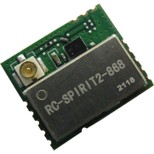 Transceptor de banda ISM - RC-SPIRIT2-868 - Radiocontrolli S.R.L. - FSK / RF / para radiotelemetria