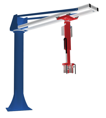 Manipulador com cabeçote orbital - max. 350 kg, 6 000 mm - HUSCH GmbH - de posicionamento / sobre mastro / telescópico