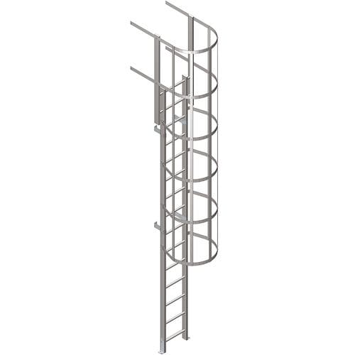 Escada em PRFV - CSCALA1UF - M.M. srl - simples / de crinolina