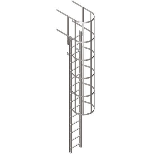 Escada em PRFV - CSCALA3UF - M.M. srl - simples / de crinolina