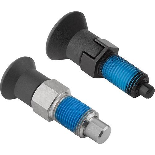 Posicionador retrátil em aço inoxidável - K1096 series - HEINRICH KIPP WERK GmbH & Co. KG