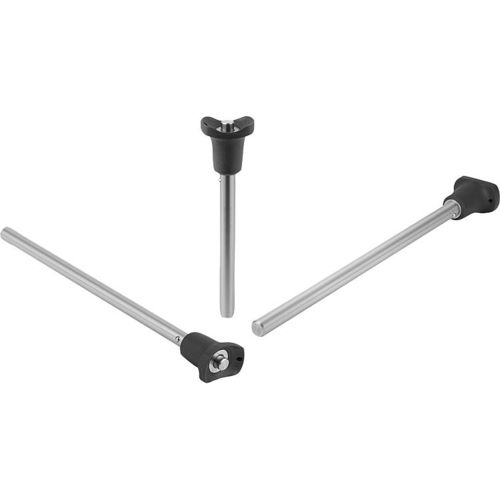 Pino com cabeça - K1415 series - HEINRICH KIPP WERK GmbH & Co. KG - em aço inoxidável / de segurança