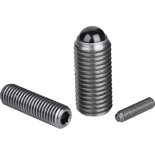 Posicionador com mola - K0610 series - HEINRICH KIPP WERK GmbH & Co. KG - de esferas / em cerâmica