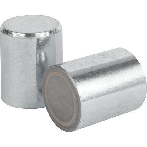 Ímã em AlNiCo - K0546 series - HEINRICH KIPP WERK GmbH & Co. KG - com carcaça / zincado / de referência