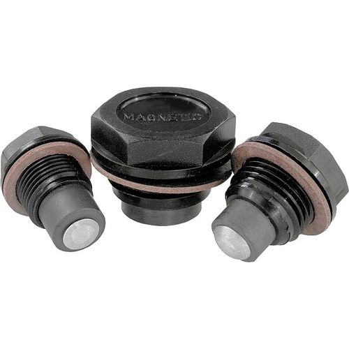Tampão plano - K0452 series - HEINRICH KIPP WERK GmbH & Co. KG - com rosca / em poliamida / em termoplástico