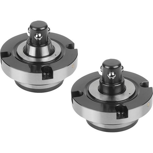 Cilindro pneumático - K1486 series - HEINRICH KIPP WERK GmbH & Co. KG - em aço inoxidável / em aço / de fixação