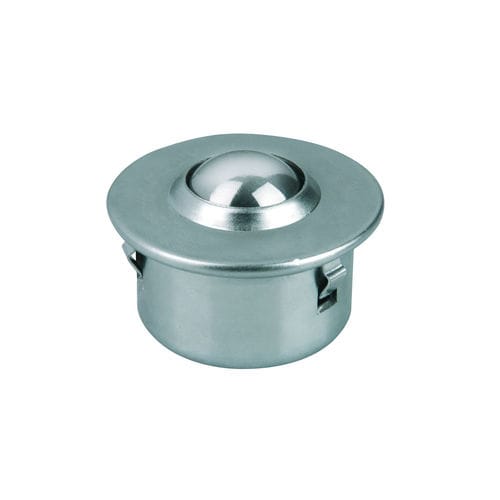 Esfera transferidora em aço - K0765 series - HEINRICH KIPP WERK GmbH & Co. KG - de suporte cilíndrico / com carcaça em chapa de aço / para cargas pesadas