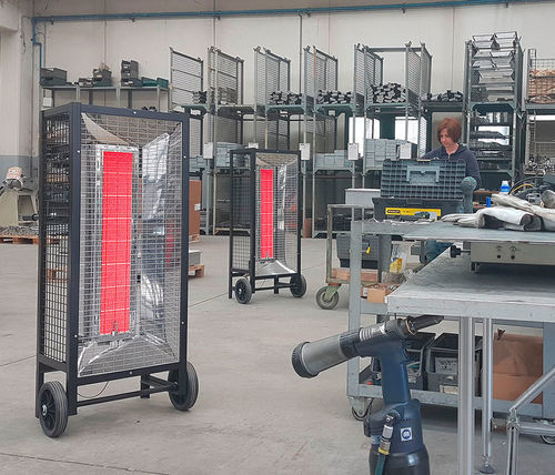 Aquecimento a gás - M-RAD - Siabs srl - industrial