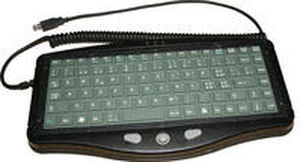 Teclado de mesa - roda computer GmbH - 89 teclas / industrial / USB