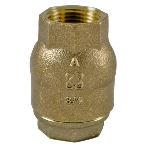 Válvula de retenção de disco - T-480 series - NIBCO - tipo poppet / com rosca / de desobstrução