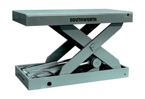 Mesa elevatória tipo tesoura - L series - SOUTHWORTH - hidráulica / estacionária / para cargas pesadas