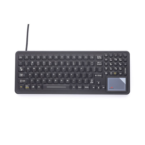Teclado de mesa - SLK-102-TP - IKEY Industrial Peripherals - com touchpad / para uso médico / industrial