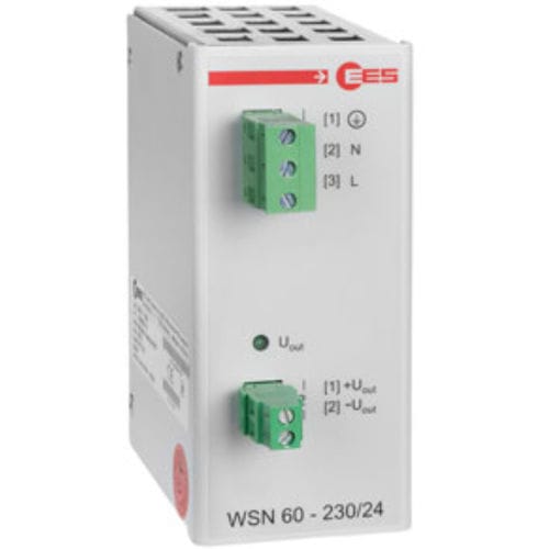 Fonte de alimentação elétrica para trilho DIN - WSN 60 - Elektra Elektronik GmbH & Co. Störcontroller KG - CA/CC / regulada / chaveada