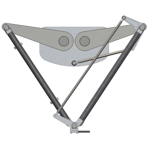 Robô Delta - D2-1500-S030 - Codian Robotics - de 2 eixos / pick-and-place / para a indústria alimentícia