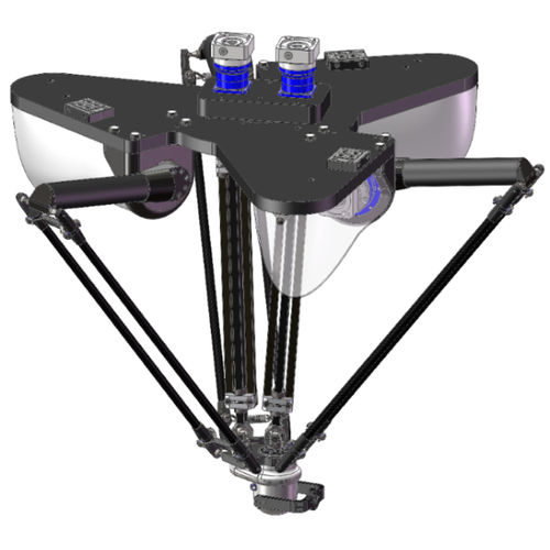 Robô Delta - D5-650-S020-R100 - Codian Robotics - de 5 eixos / pick-and-place / para a indústria alimentícia