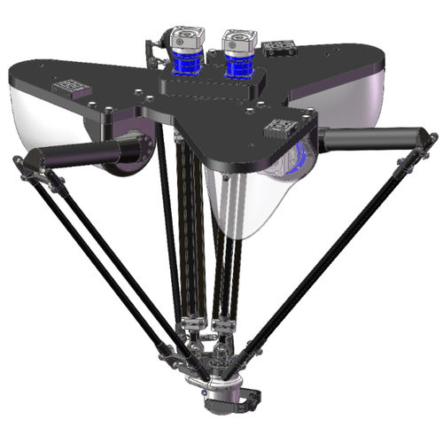 Robô Delta - D5-1300-S020-R100 - Codian Robotics - de 5 eixos / pick-and-place / para a indústria alimentícia