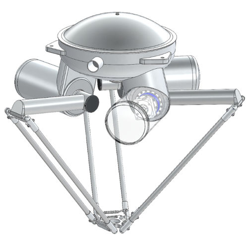 Robô Delta - D4-1100-HD041 - Codian Robotics - de 4 eixos / pick-and-place / para a indústria alimentícia
