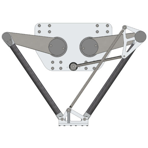 Robô Delta - D2-1000-S060 - Codian Robotics - de 2 eixos / pick-and-place / para a indústria alimentícia
