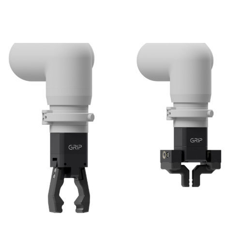 Garra de preensão pneumática - GRIP GmbH Handhabungstechnik - paralela / de 2 dedos / para a indústria alimentícia
