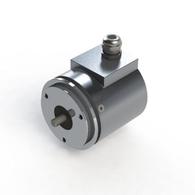 Encoder rotativo incremental - AWI 58 H  - Hohner Elektrotechnik GmbH - mecânico / de eixo maciço / flangeado
