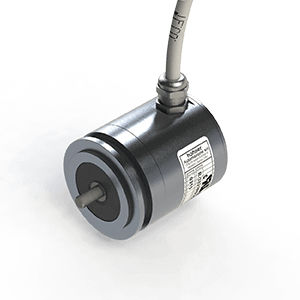 Encoder rotativo absoluto - R  - Hohner Elektrotechnik GmbH - mecânico / 8 bits / monovolta